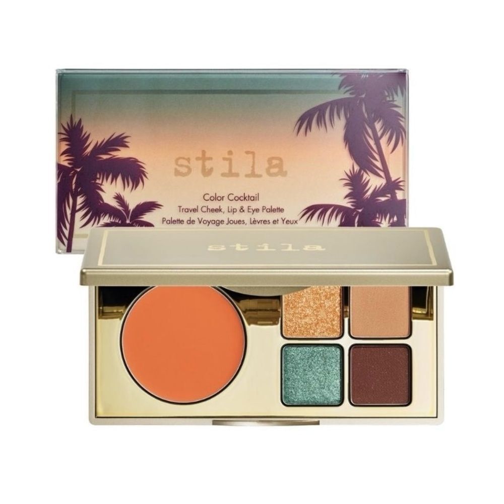 Stila Tequila Sunrise Color Cocktail Travel Cheek Lip & Eye Palette